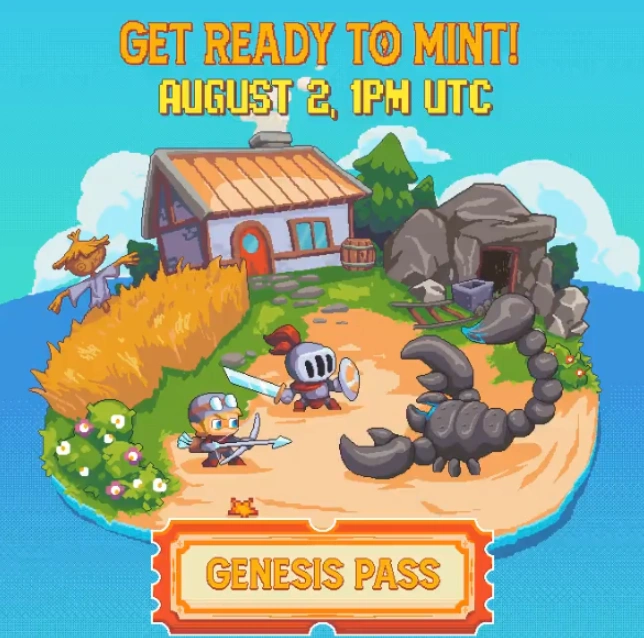 Pixiland: Genesis Pass NFT铸造开启 限量999枚含治理权与专属福利