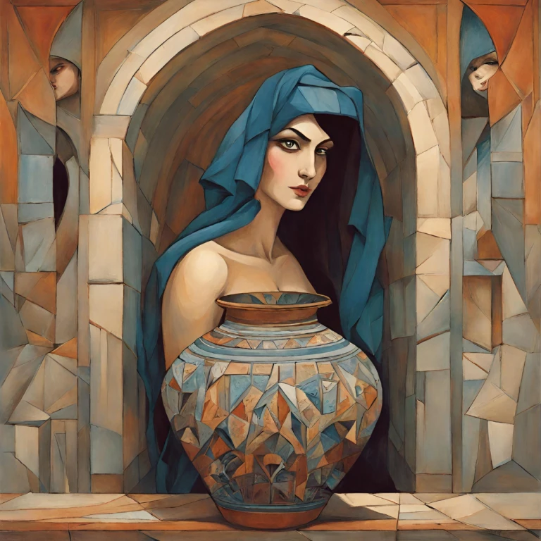 Cubist Echoes of the Arabian Nights：立体主义与《一千零一夜》NFT系列