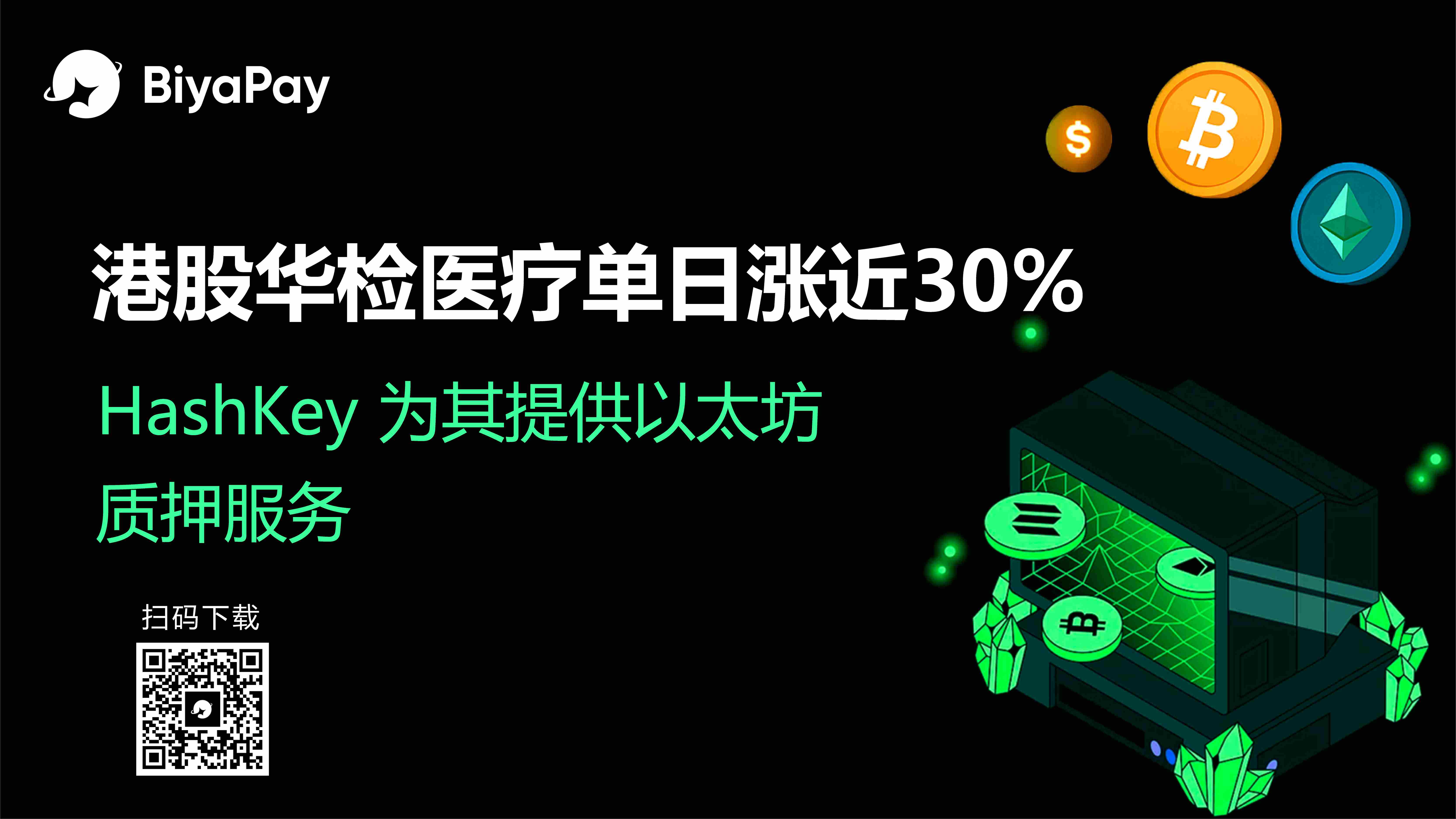 HashKey Cloud与华检医疗达成质押服务合作，推动加密资产管理创新