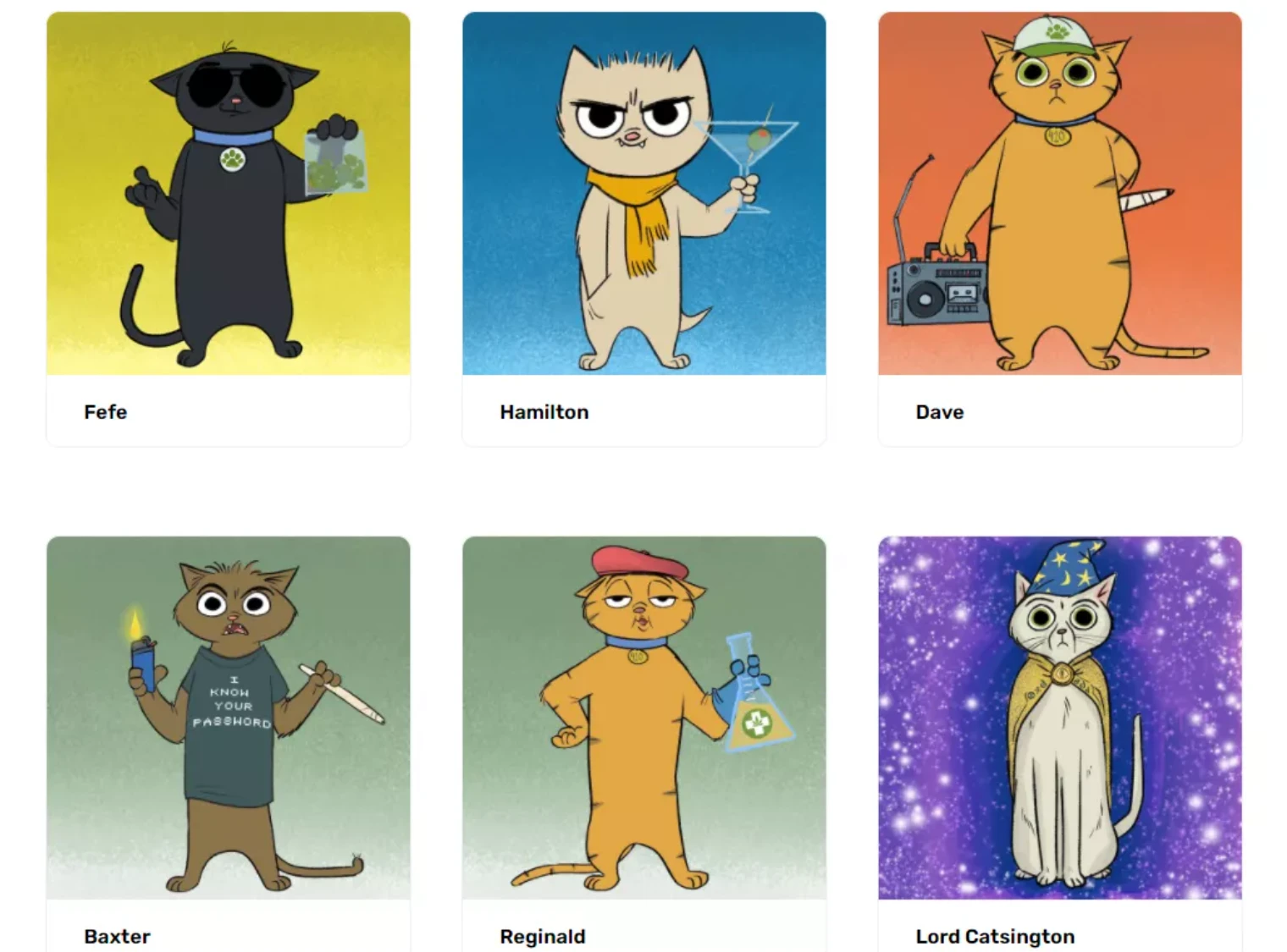 Stoner Cats：热门NFT收藏品系列，融合文化与加密艺术