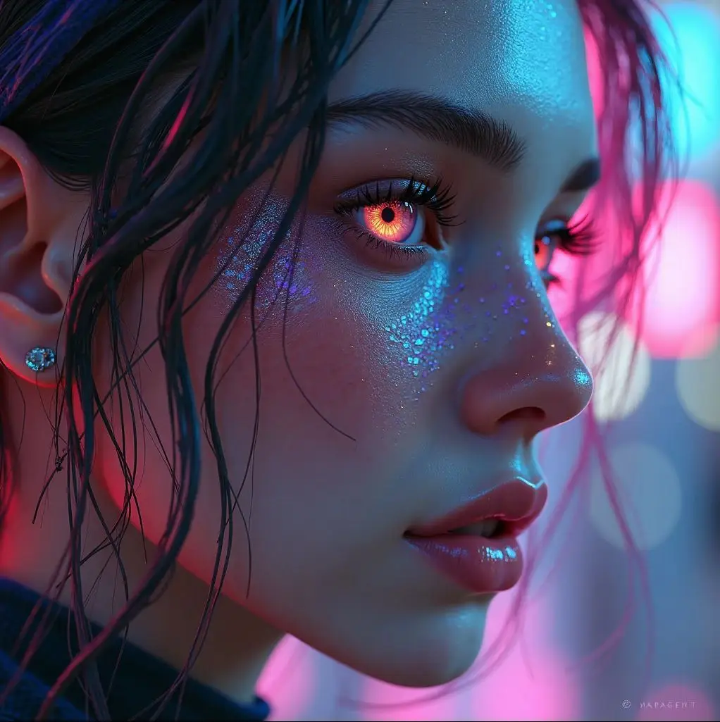 Luminous Starlit Gaze：赛博朋克风格以太坊NFT铸造指南