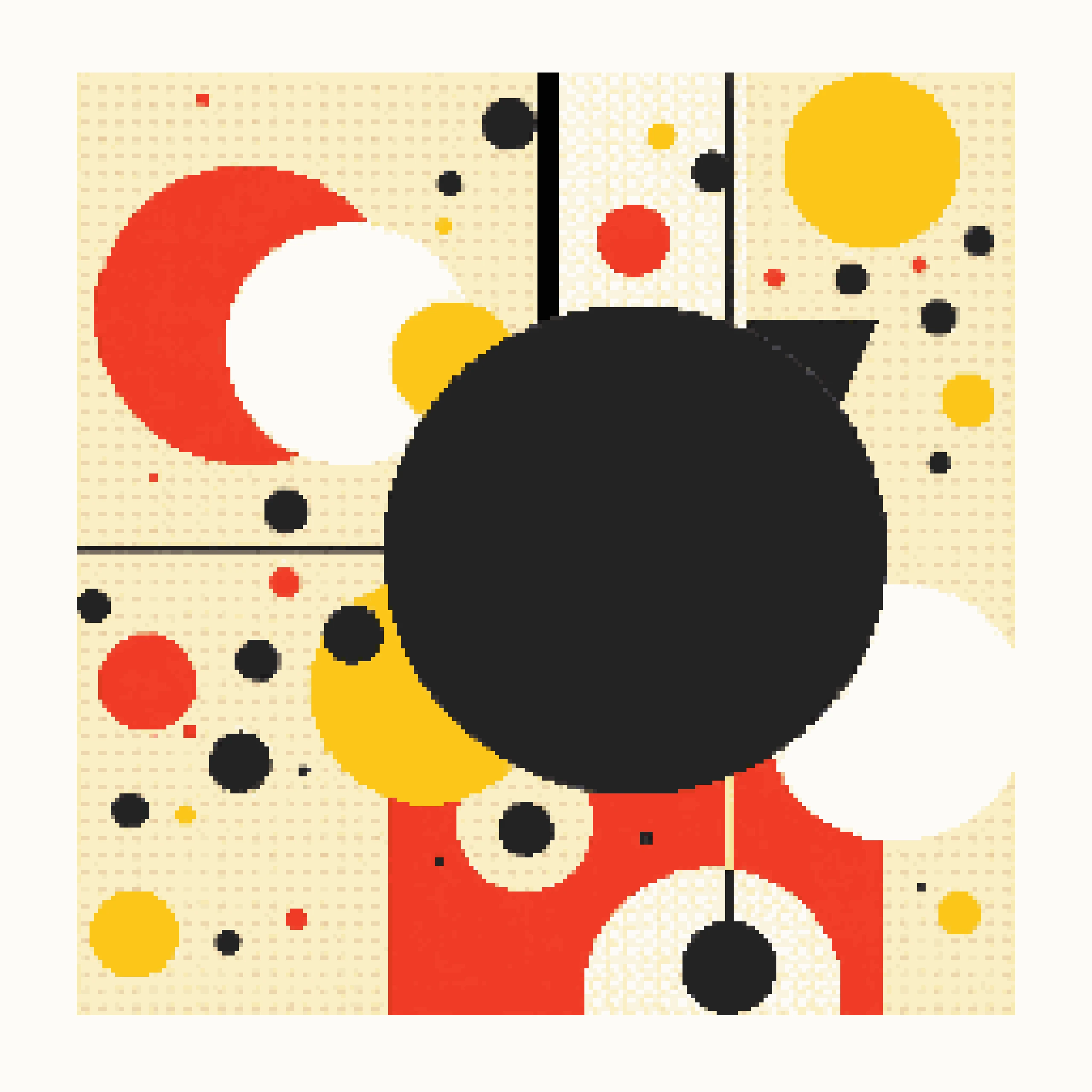 Shapes by Teresa Muller像素抽象NFT慈善系列