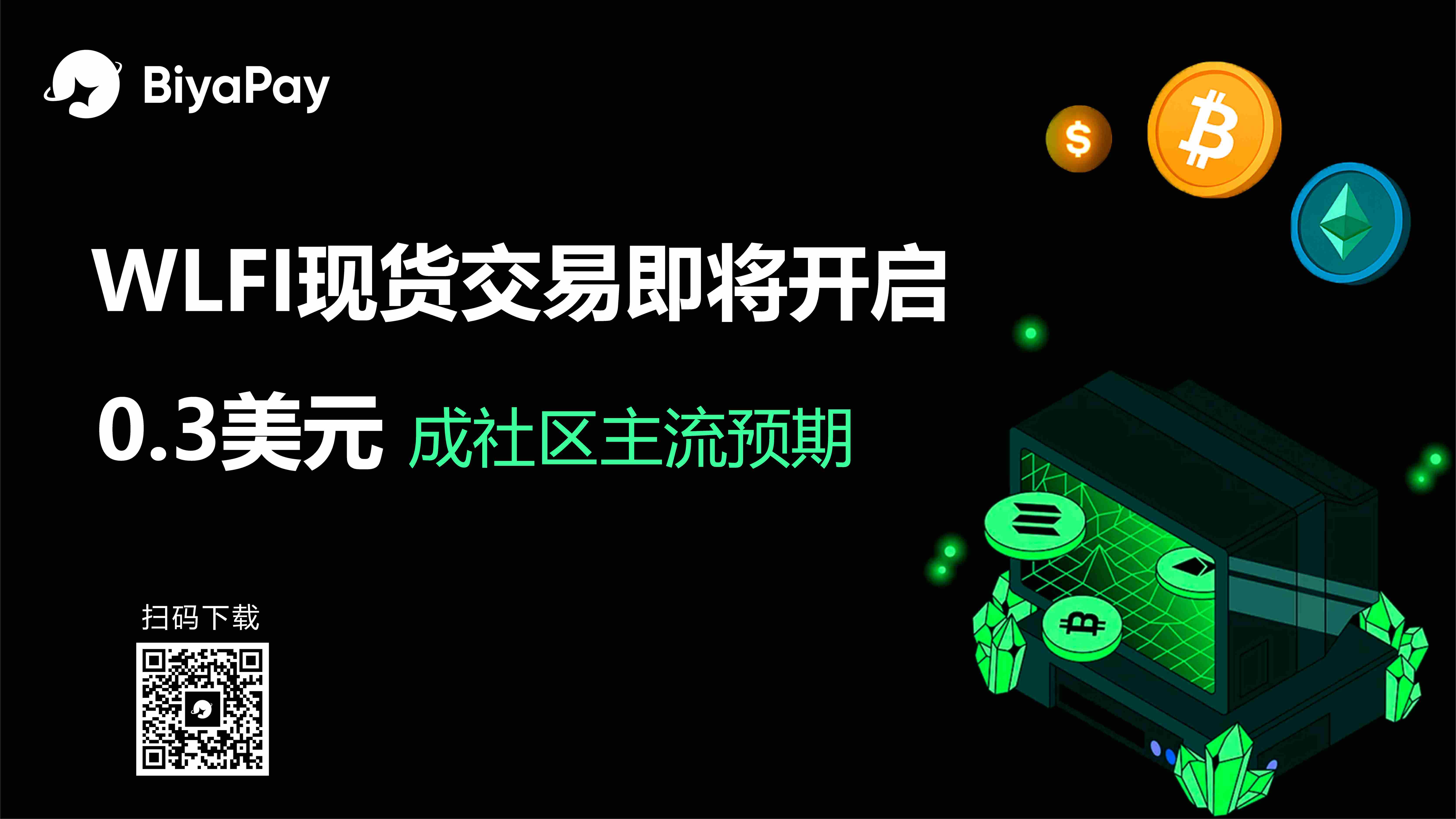 BiyaPay分析WLFI开盘收益结构：早期投资者最高即期收益4倍