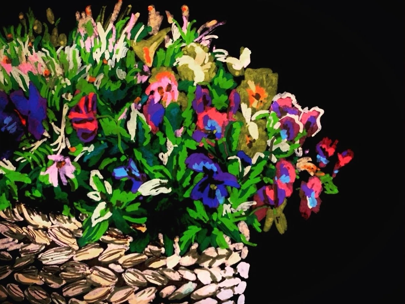 Basket of Pansies：手绘花卉NFT数字藏品二级市场风险与建议