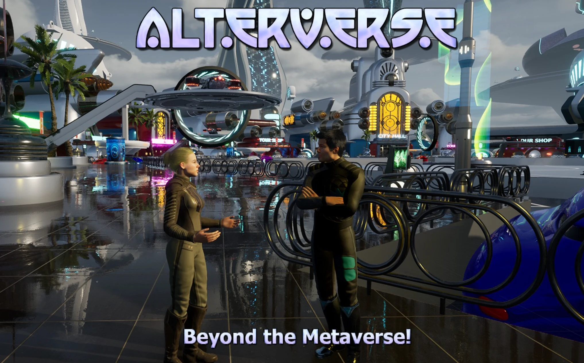 AlterVerse：分四阶段推出的NFT区块链游戏，包含SKY CITY等多样玩法