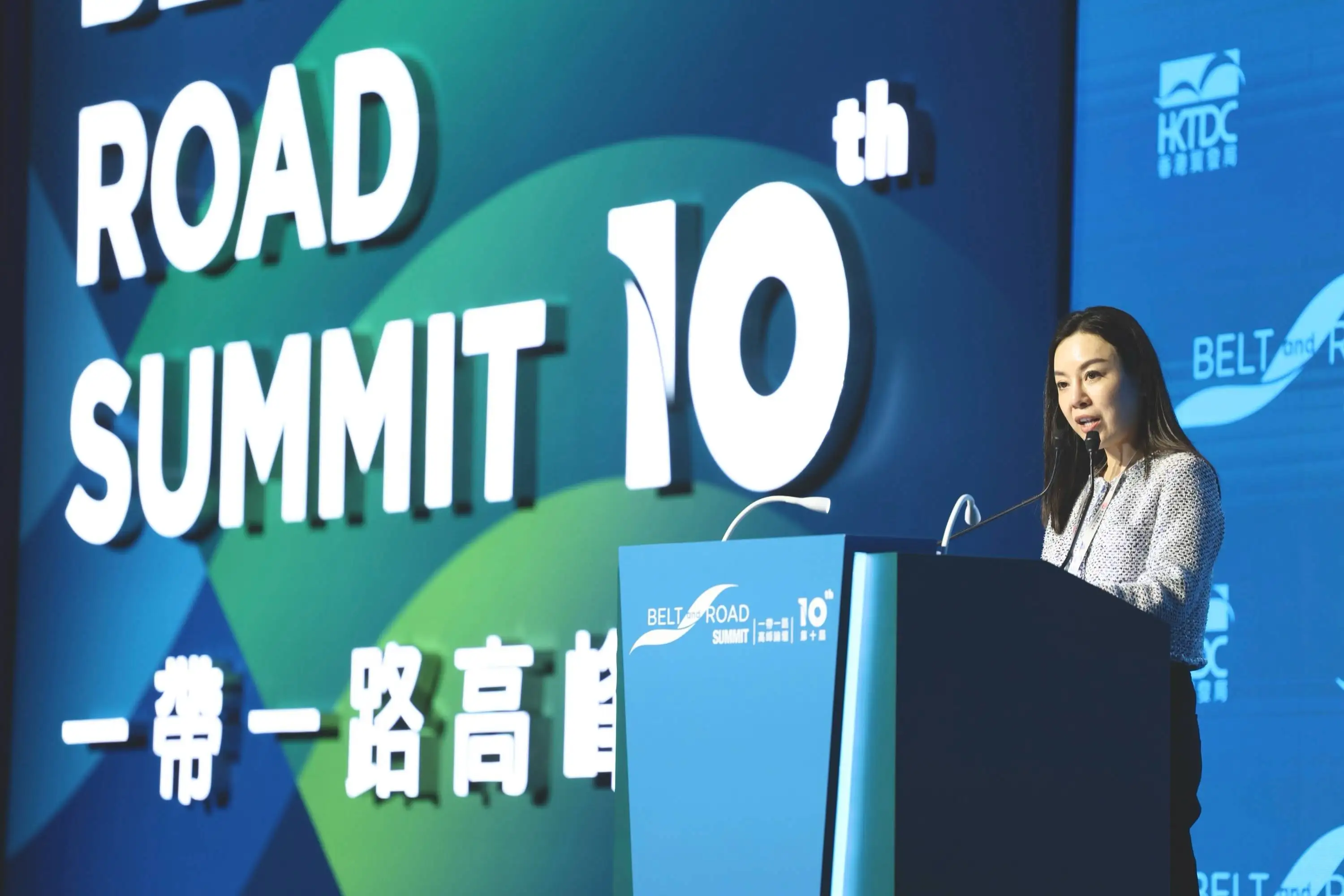 Anna Liu在一带一路高峰论坛谈法律与技术协同，HashKey推动数字资产合规创新